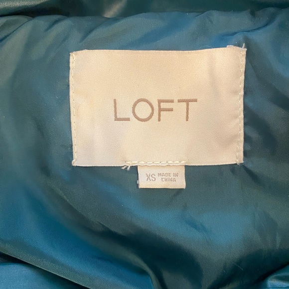 XS LOFT puffer jacket | teal - Picture 3 of 3